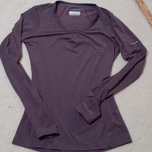 Columbia Omni-wick advanced evaporation xs plum